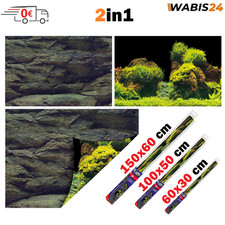 Aquarium Rückwandfolie 2in1