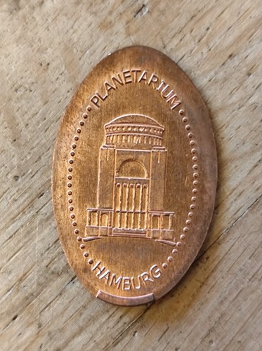 Elongated coin quetschmünze - elongated,