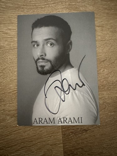 Original autogramm aram - original,