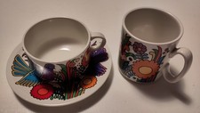 Villeroy & Boch Set Acapulco Kaffeepott Teetasse Teeuntertasse 1960/70er