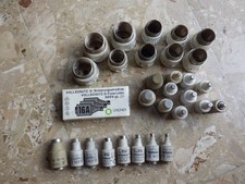 Restposten ca.20 Stück Schmelz-SICHERUNGEN 16A,gebraucht ,gemischt