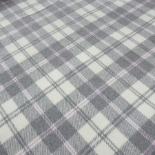 Stoff Mantelstoff Wolle Karo