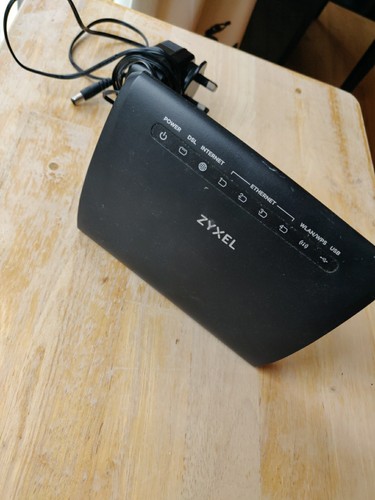 Wlan router modem zyxel - router,