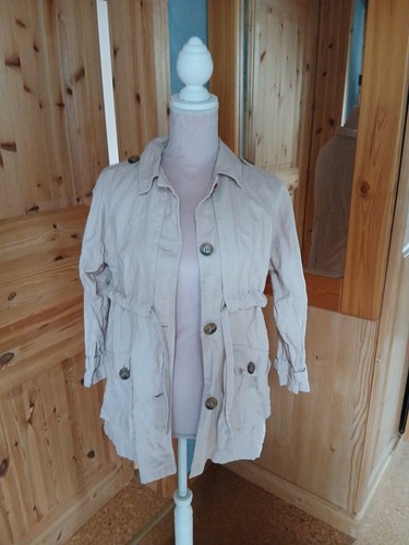 Super schöner leinen parka - super,