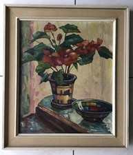 H. Wenzel Ölbild auf Leinwand