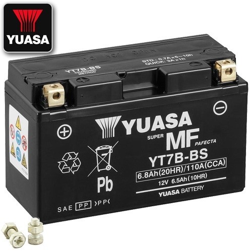 Yuasa motorradbatterie yt7b - motorradbatterie, yt7b-bs