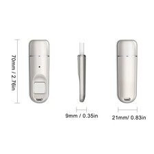 64GB Encrypted USB Flash Drive Fingerprint-Secured USB 3.0 Flash Drive 8-256GB