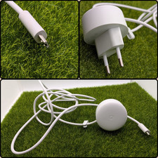 Offizielles Google Stromkabel 1,5m - für Nest Mini 1. Gen, EU 2 Round Pin Europa