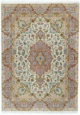 Tabriz 50Raj-Handgeknüpfter