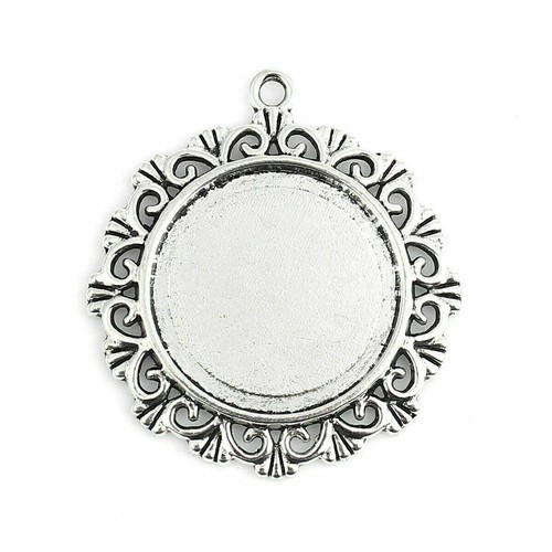 Antiksilber cabochon kamee - antiksilber,,