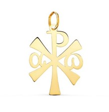 Colgante oro 18k - 750, cruz