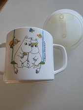 Moomin Mumin Kindergeschirr Schnabeltasse , Henkelbecher