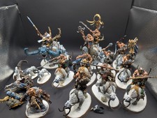 Warhammer Age Of Sigmar Ogor Mawtribes Beastclawrider Bemalte Armee