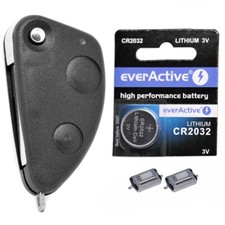 Autoschlüssel Rep Satz für Alfa Romeo Klapp Schlüssel Fernbedienung 2 Tasten