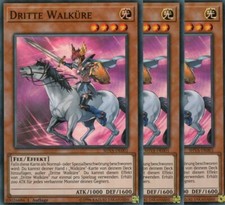 yugioh 3x Dritte Walküre
