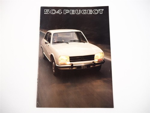 Peugeot 504 l prospekt - ti,