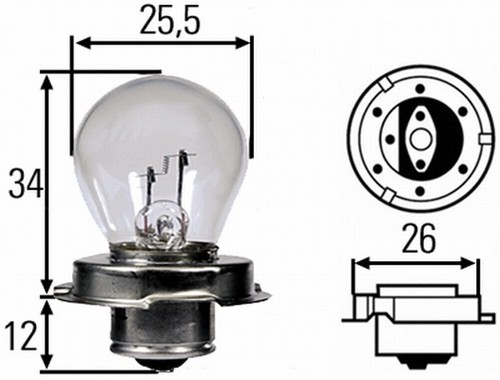 Glühlampe hauptscheinwerfer - glühlampe,