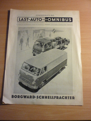 Borgward schnellfrachter - borgward,