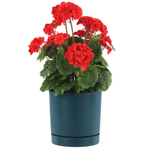 Blumentopf mit untersetzer - mit,