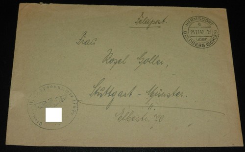 1042 feldpost 17698 hermsdorf - 17698,