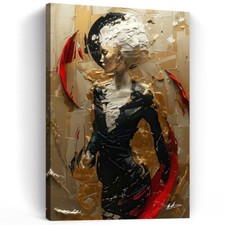 Erotik Akt Frau Leinwand