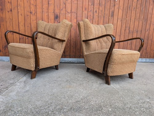 Art deco sessel lounge - 2x,