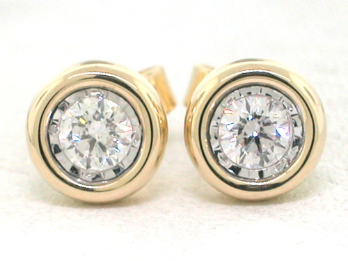 Brillant ohrstecker 585 - brillant,