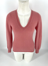 Allude by ALL Cashmere Pullover Kuscheliges 100% Kaschmir Altrosa Gr. S/M 34/36