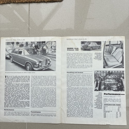 1964 vanden plas princess - plas,