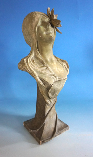 Büste figur goldscheider - goldscheider, wien