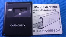 Telefon-Karte 6DM - Motiv BRAAS StabiCor-Kastenrinne - Auflage 3.000