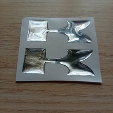 Paar 3D Resin Aufkleber