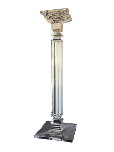 Großer glas kerzenhalter - glas,