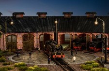 Kibri 39456 Drehscheibe für Ringlokschuppen, Bausatz, Spur H0