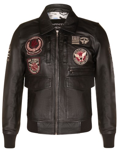 Herren schwarze leder - herren,
