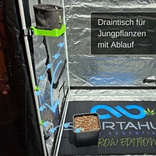 Draintisch mit Ablauf für