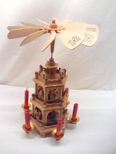 Holz weihnachtspyramide design - holz,