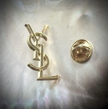 Brosche Pin's YSL Monogramm