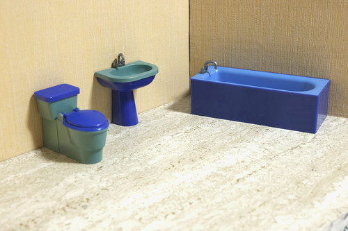 Badezimmer badewanne toilette - badezimmer,