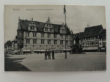 Alte AK Coburg Marktplatz, ungel.
