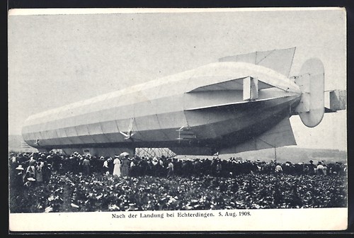 Echterdingen zeppelin nach - echterdingen,,