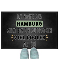 Ich komme aus Hamburg, somit