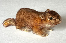 Steiff Murmeltier, Murmy, mit Schild vor 1972