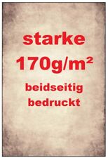 Papier für Speisekarten