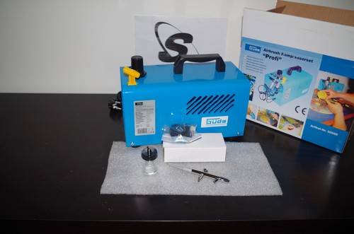 Airbrush komplett set güde - komplett,