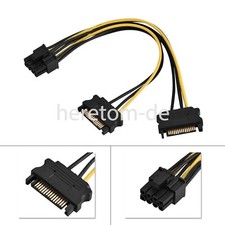 Dual 15pin SATA Stecker auf