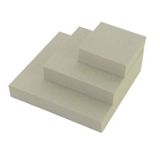 Graukarton Graupappe Buchbinderpappe Bastelkarton Bastelpappe - 50x75cm 750g 1mm