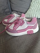 Turnschuhe Gr.21 Elefanten Weiß Pink Lauflernschuhe Weite M