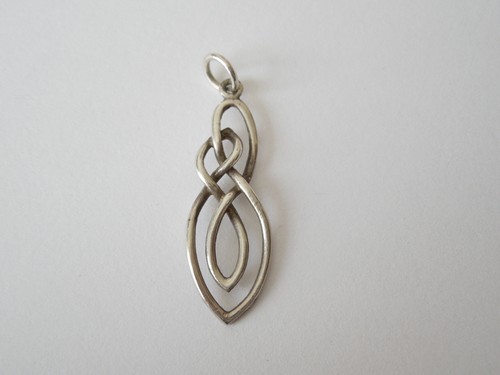 Silber anhänger celtic knot - silber,