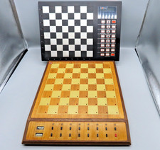 #SE4807# Mephisto Monte Carlo, Novag Super Forte Schachcomputer *RARE* LESEN